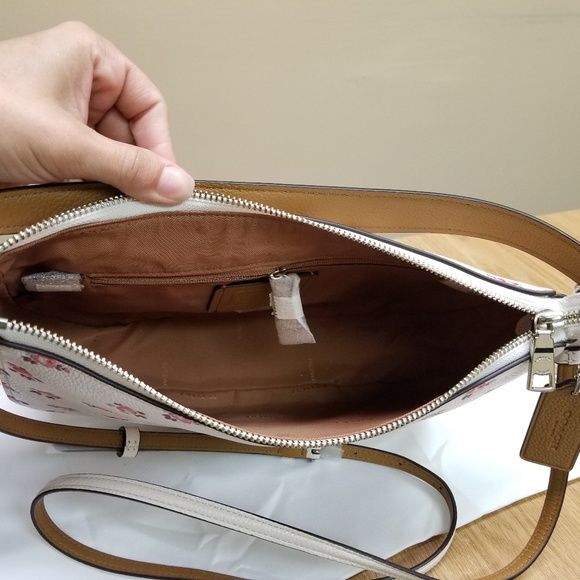 Chelsea Crossbody W/ Floral Bloom Print - chalk - Picture 4 of 6